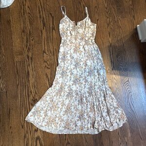 Floral Print Maxi Dress